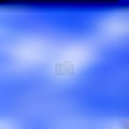 Foto de Bolas atómicas, punteadas y nebulosas cornflower azul y negro patrones flotando sobre la hermosa pared - Imagen libre de derechos