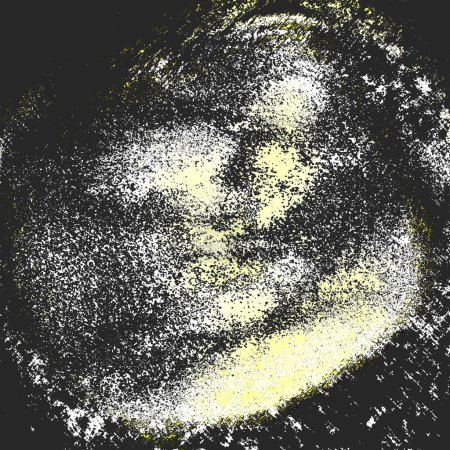 Foto de Atómico atómico, degradado, pixelado, nebuloso, ondulado y ventoso formas de colores en la hermosa pared - Imagen libre de derechos