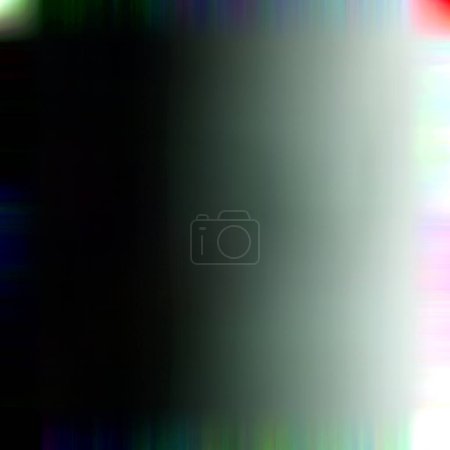 Foto de Bloques de cubos, tembloroso, muchos puntos, gradiente, niebla, soplado y ruidoso colorido formas flotando sobre piso llano - Imagen libre de derechos