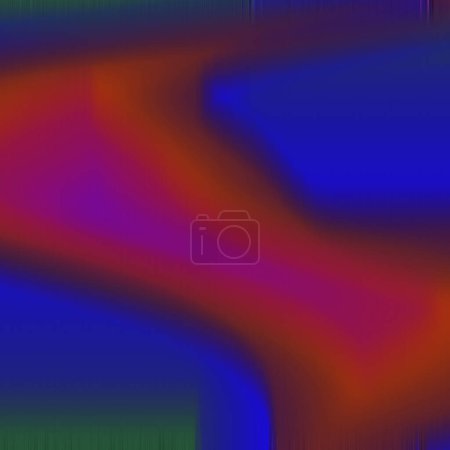Photo for Booth Steak, Scene blur, many dots, gradient and shaky multicolor abstract design hovering over beautiful ground - Royalty Free Image