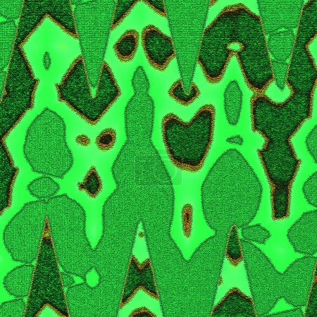 Foto de Necesita Hpa, atómico atómico, tembloroso, pixelado y poco claro primavera verde, gris pizarra oscura y verde amarillo diseño abstracto flotando sobre suelo inocente - Imagen libre de derechos