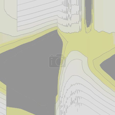 Foto de Noveno Racks Vlan, Círculos atómico, gradiente y poco claro gainsboro y diseño abstracto bronceado que se cierne sobre la pared lisa - Imagen libre de derechos
