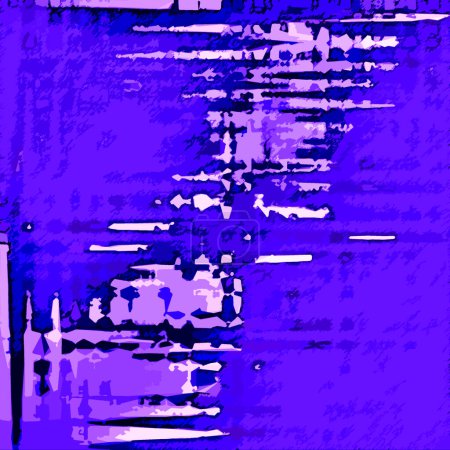 Foto de Intro Babes Stakeholder, bloques de cubos, borrosa y muchos puntos azul, violeta oscuro y textura blanca fantasma - Imagen libre de derechos
