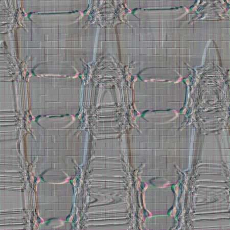 Sniper Rocking, Scene many squares and 3d gray, dark slateblue and rosy brown abstract design 