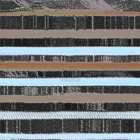 Photo for Abstract colorful striped background with grunge elements - Royalty Free Image