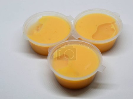 Cheese spread in small containers