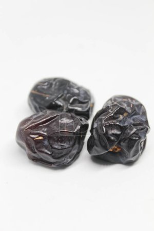 Many people are interested in dates during the fasting month, isolated white