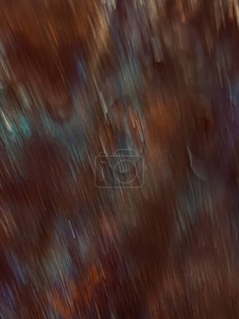 Photo for Abstract background with blurred spots and spots of brown and blue color - Royalty Free Image