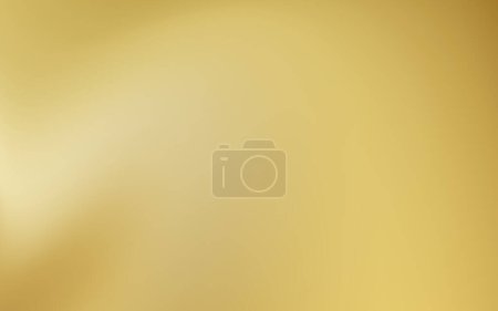 Gold Hintergrund mit Licht. Vektorillustration