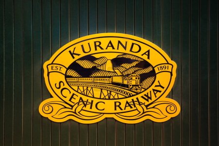 Photo for KURANDA, AUSTRALIA - CIRCA AUGUST 2016:Kuranda Scenic Railway, Queensland, Australia - Royalty Free Image