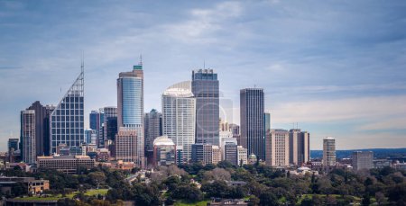 Photo for Skyline of the Sydney Central Business District, Sydney, Australia. - Royalty Free Image