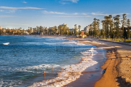 Foto de Manly Beach, Manly, Sydney del Norte, Nueva Gales del Sur, Australia - Imagen libre de derechos