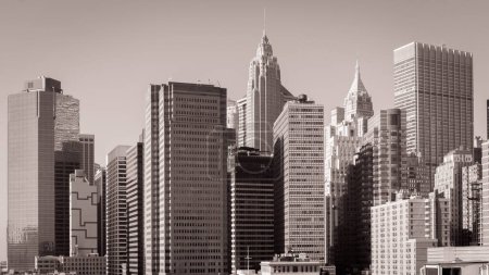 Téléchargez les photos : Gratte-ciel dans le quartier financier, New York, États-Unis - en image libre de droit