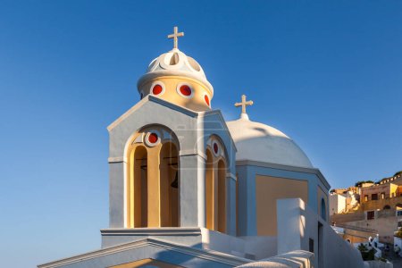 Photo for The Catholic Church of St. Stylianos, Santorini, Greece - Royalty Free Image