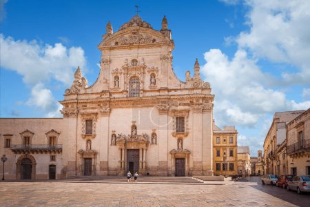 Photo for The Main Church (Chiesa Madre dei Santi Pietro e Paolo), Galatina, Lecce, Italy - Royalty Free Image
