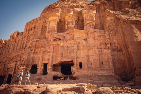 Foto de La tumba corintia, Petra, Jordania - Imagen libre de derechos