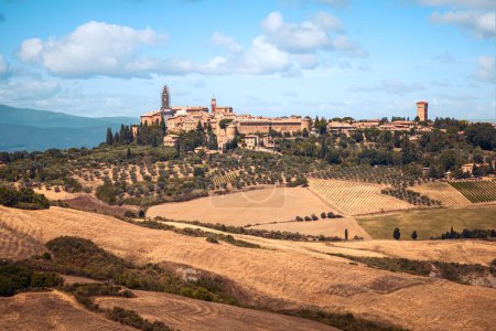 Photo for Panoramic view of Pienza, Siena, Italy - Royalty Free Image