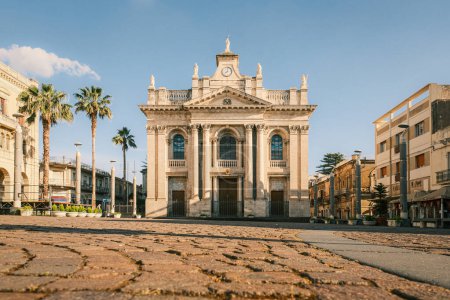 Foto de Basílica de San Pedro (Basilica Matrice San Pietro), Riposto, Catania, Italia - Imagen libre de derechos