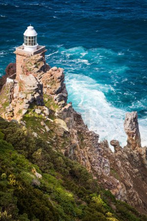 Téléchargez les photos : Le nouveau phare de Cape Point, péninsule du Cap, Afrique du Sud - en image libre de droit