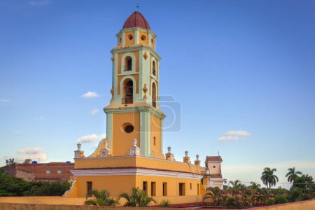 Photo for The Tower of Convent Saint Francis of Assisi now Museum of the Fight against Bandits (Museo de la Lucha Contra Bandidos), Trinidad, Cuba - Royalty Free Image