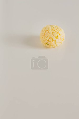 Photo for Chocolate candy isolated on white background. Food styling. - Royalty Free Image
