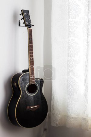 Photo for Guitar close up view in the room - Royalty Free Image