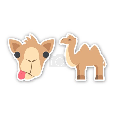 Camel Icon. Emoji Vector. Colorful Icon. Icon Vector. Icon Design