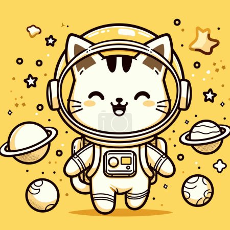 Ronroneo orbital y aventuras de un gato espacial