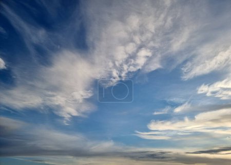 Photo for Clouds in the blue sky backgrounds - Royalty Free Image