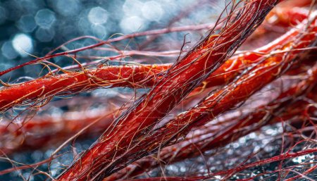 Photo for A close - up blood vessel - Royalty Free Image
