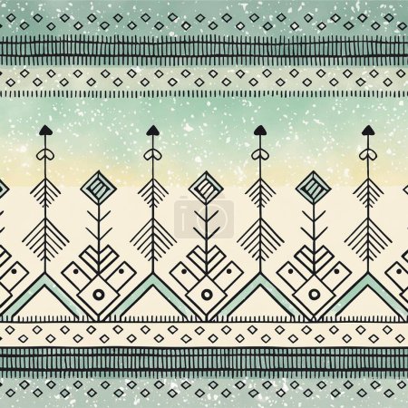 background with trible pattern