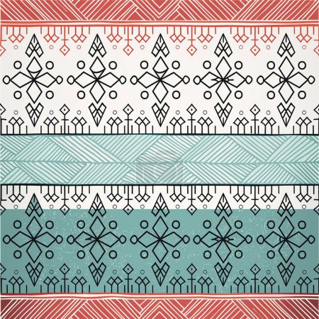 seamless geometric pattern,tribal seamless pattern