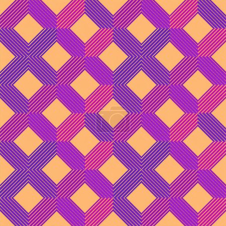 nahtloses Muster. geometrische Textur. bunte Textur. abstraktes geometrisches Gewebe.