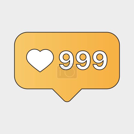 Zustimmung für Social Media mit 999 Likes 