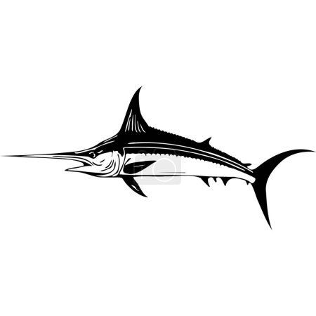 Marlin poisson océan mer créature