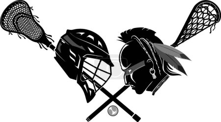 Photo for Lacrosse Versus Now and Then - Royalty Free Image