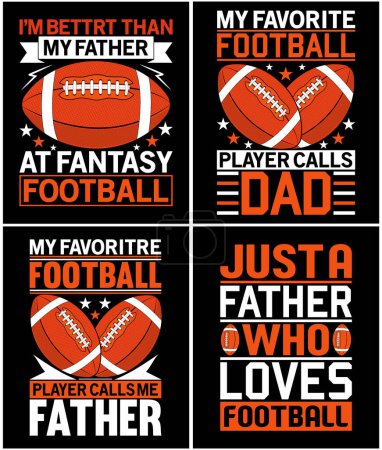 Photo for American football t shirt design...if you want you can use it for other purpose like mug design, sticker design, water bottle design and etc - Royalty Free Image