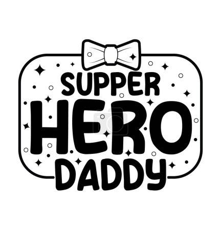 Photo for Dad typography t shirt design if you want you can use it for other purpose like mug design,  sticker design, water bottle design and etc - Royalty Free Image