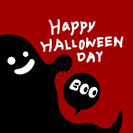 Ilustración de Halloween Diseños caligráficos texto - Imagen libre de derechos