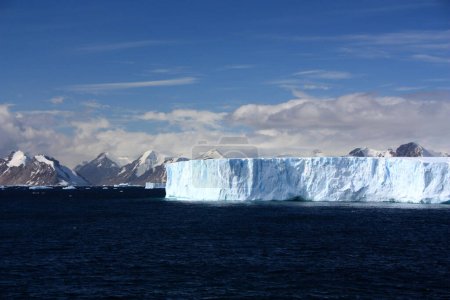 Photo for Tabular iceberg in Marguerite Bay, Antarctica - Royalty Free Image