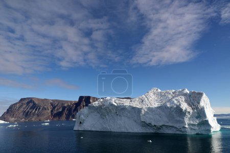 Grönland, Eisberge im Uummannaq Fjord, dem großen Fjordsystem im nördlichen Teil Westgrönlands