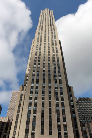 Téléchargez les photos : 30 Rockefeller Plaza or Comcast Building, Rockefeller Center, New York, États-Unis - en image libre de droit