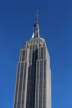Téléchargez les photos : Empire State Building dans l'arrondissement de Manhattan à New York - en image libre de droit
