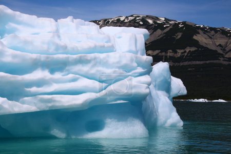 Alaska, iceberg in Icy Bay of the Wrangell-Saint-Elias Wilderness  