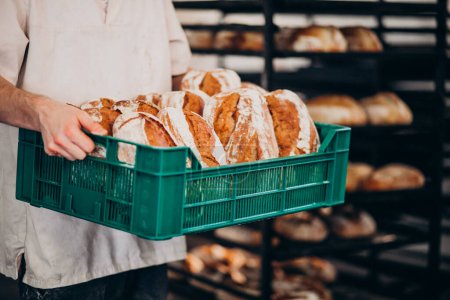Téléchargez les photos : Industrie de la boulangerie de pain, pâtisserie savoureuse - en image libre de droit