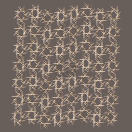 Ilustración de líneas geométricas sobre fondo gris