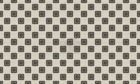Schöne ethnische einheimische mexikanischen Stil Teppich, Navajo Stamm Vektor nahtlose Muster, Native American Ornament, Ethnische südwestlichen Dekor-Stil, Boho geometrischen Ornament