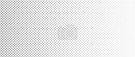 Téléchargez les illustrations : Forme carrée noire mélangée sur blanc pour motif et fond, Design abstrait de collection de texture géométrique. - en licence libre de droit