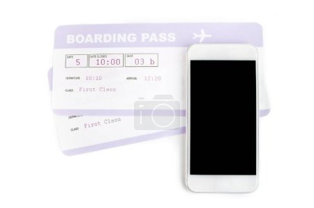 Photo for Buying boarding pass image - Royalty Free Image