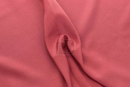 Female genital organs, vulva, vagina, delicate pink fabric sculpture, artistic depiction of feminine forms